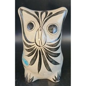 Tonala Mexican Pottery Owl